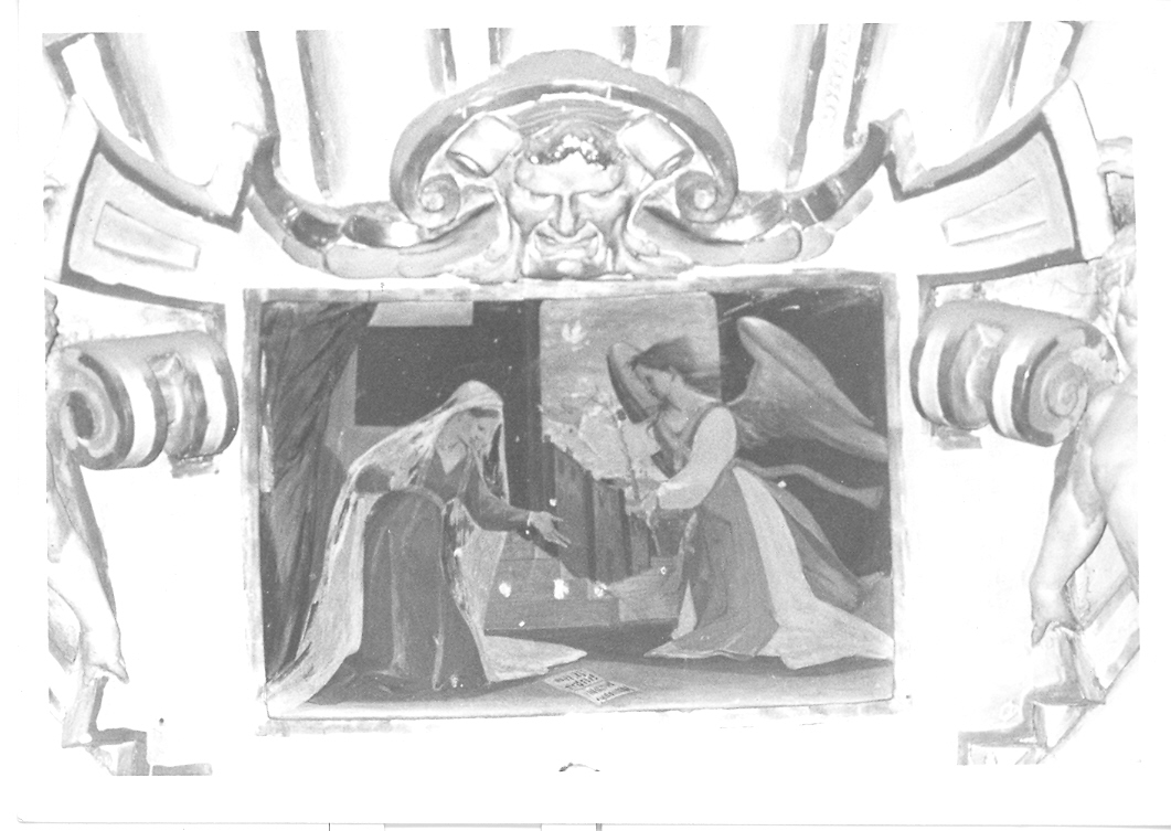 Annunciazione (dipinto) di Magistris Simone de (attribuito) (inizio sec. XVII)