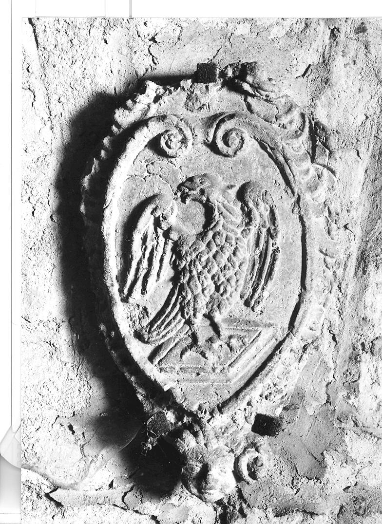 stemma (rilievo) - bottega italiana (sec. XVI, sec. XVII)