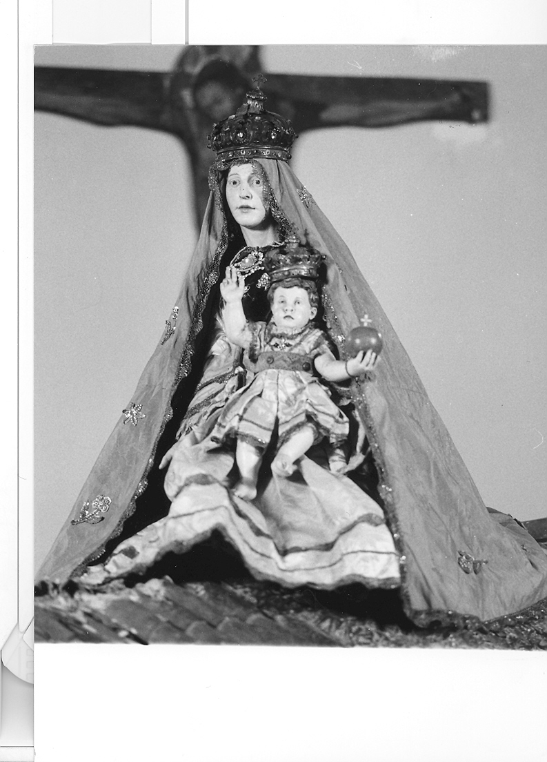 Madonna con Bambino (scultura) - bottega italiana (sec. XVIII, sec. XIX)