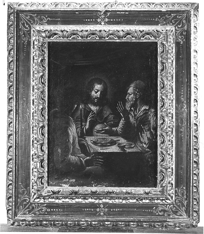 cena in Emmaus (dipinto) - ambito italiano (sec. XVII)