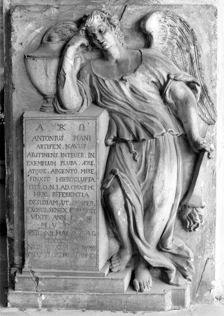 stele funeraria di Piani Antonio (sec. XIX)