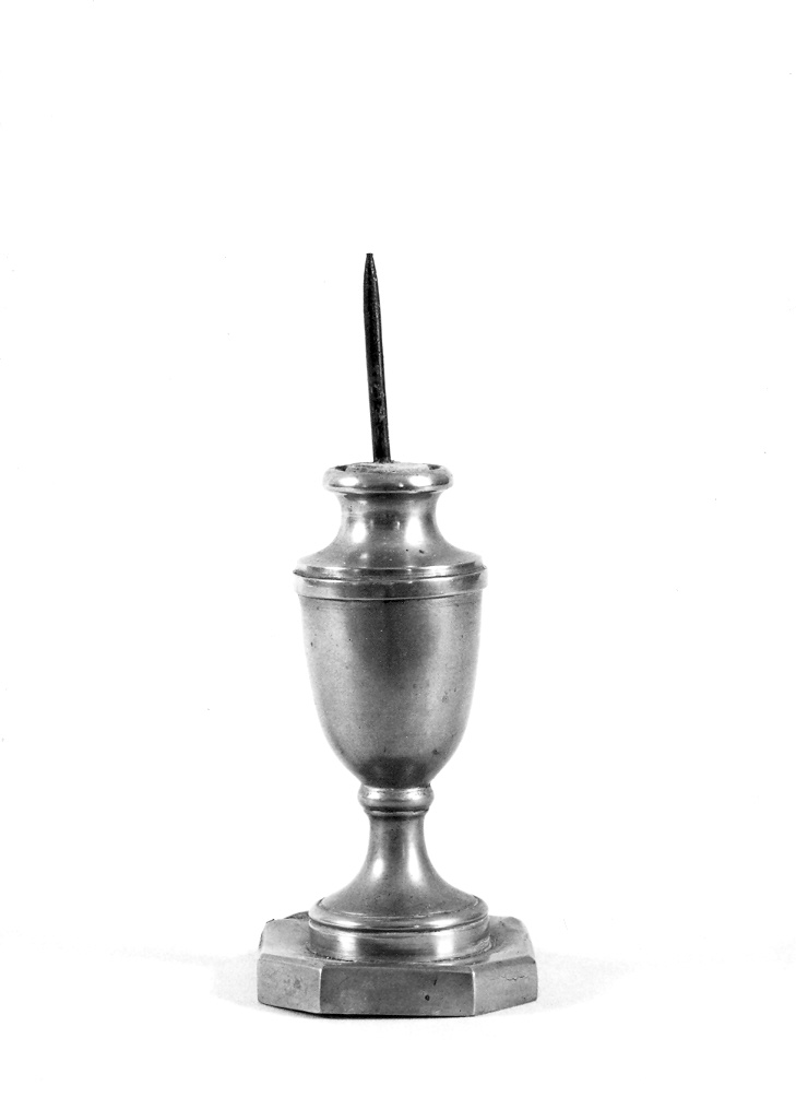 candeliere - manifattura marchigiana (sec. XIX)