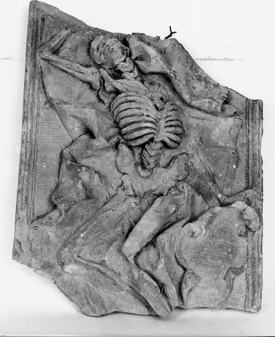 scheletro (rilievo) di Giosafatti Giuseppe (fine/inizio secc. XVII/ XVIII)
