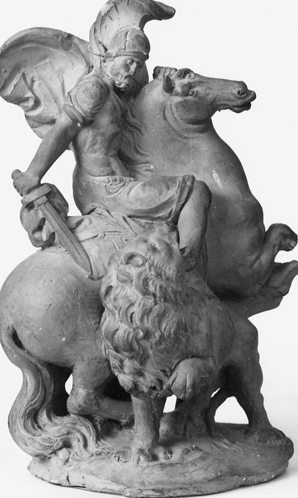 Vidacilio a cavallo (statuetta) di Paci Emidio (sec. XIX)