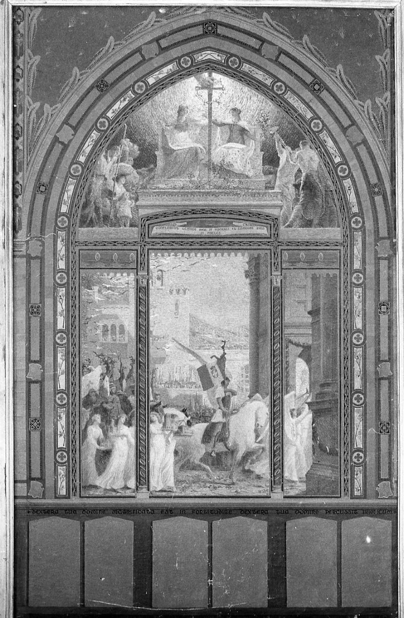 allegoria della Vittoria (dipinto) di Biagetti Biagio (sec. XX)