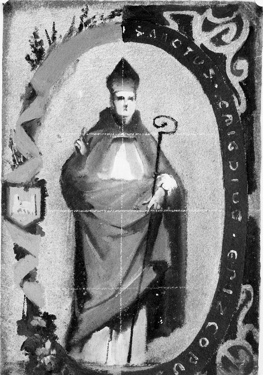 Sant'Emidio, Sant'Emidio vescovo (dipinto) di Gabrielli Giulio (ultimo quarto sec. XIX)
