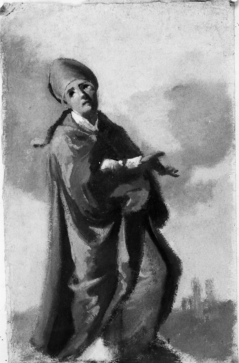 Sant'Emidio protettore, Sant'Emidio vescovo (dipinto) di Gabrielli Giulio (ultimo quarto sec. XIX)