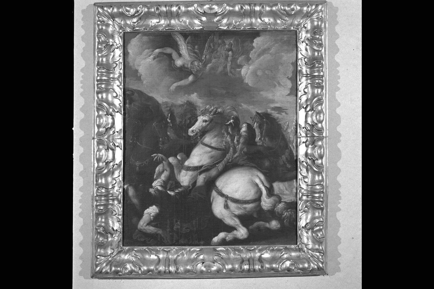 conversione di San Paolo (dipinto) di Maffei Francesco (sec. XVII)