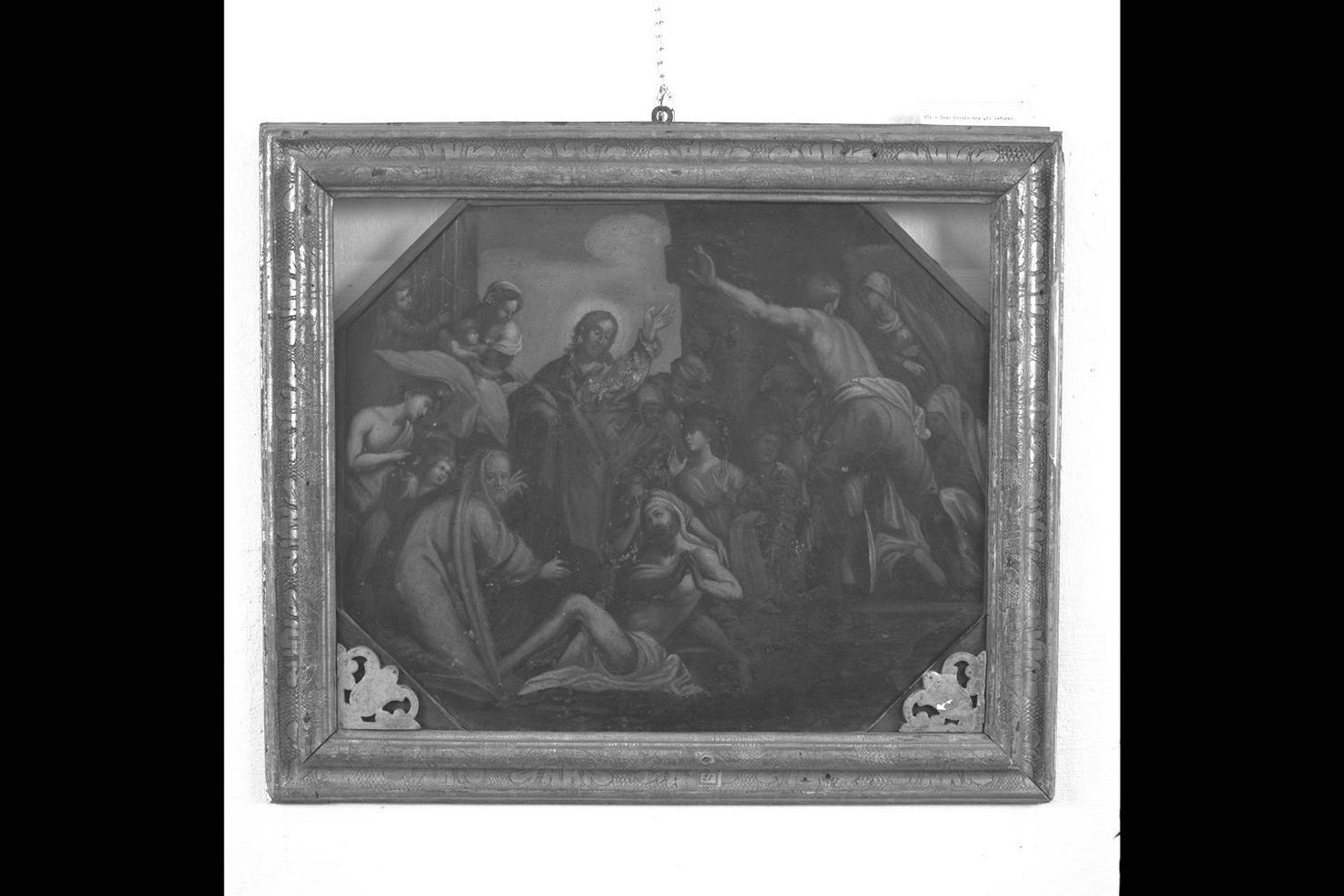 Cristo guarisce il paralitico (dipinto) - ambito marchigiano (sec. XVII)