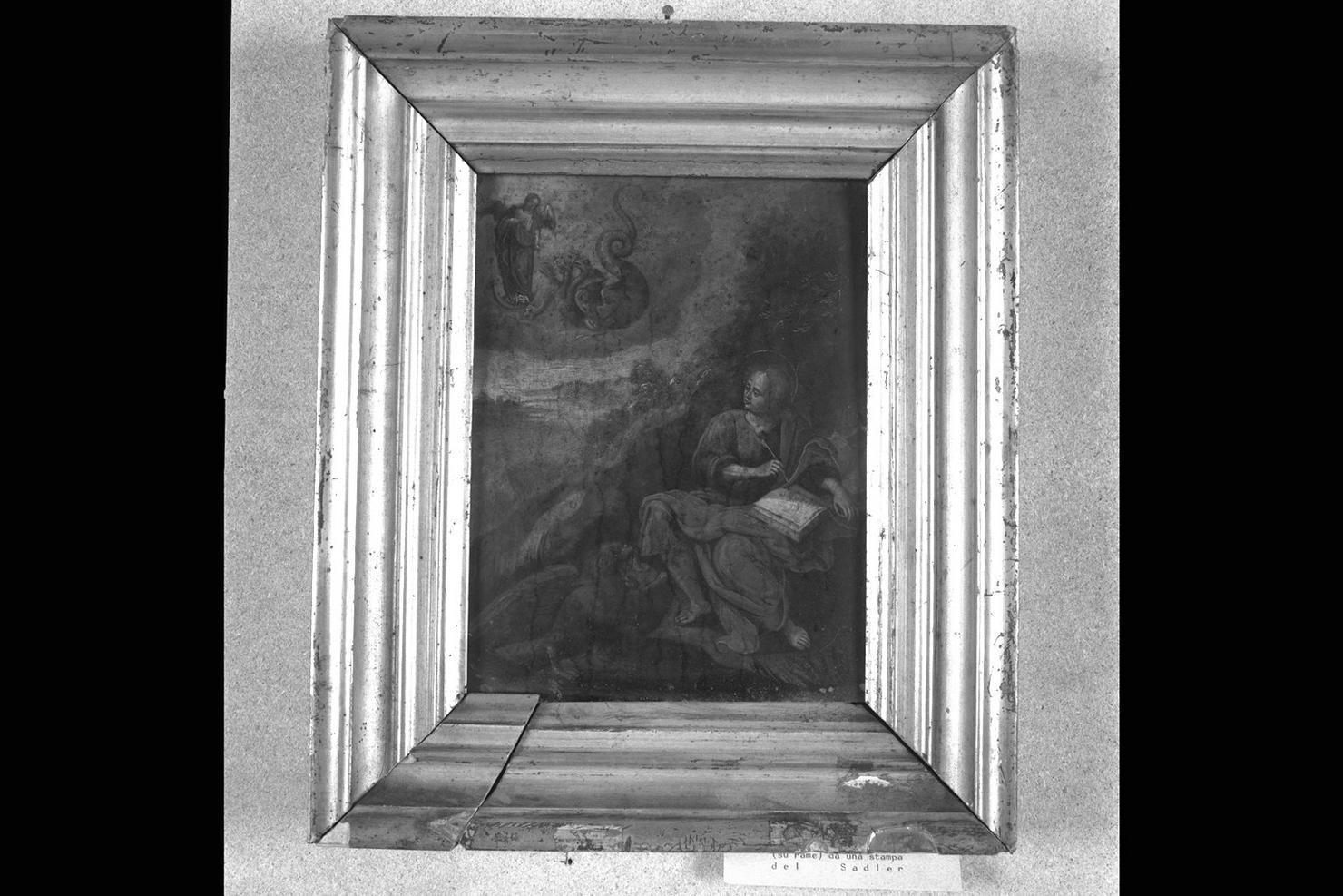 San Giovanni Evangelista in Patmos (dipinto) - ambito italiano (fine/inizio secc. XVI/ XVII)