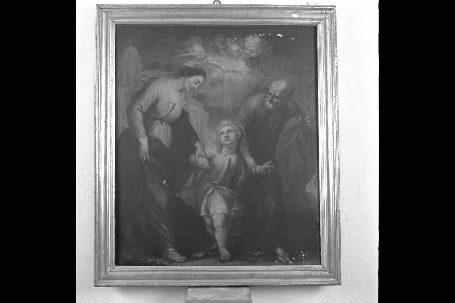 Sacra Famiglia (dipinto) - ambito Italia centrale (sec. XVIII)