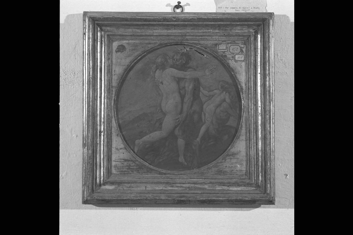 fauni e ninfe (dipinto) - ambito italiano (metà sec. XVIII)