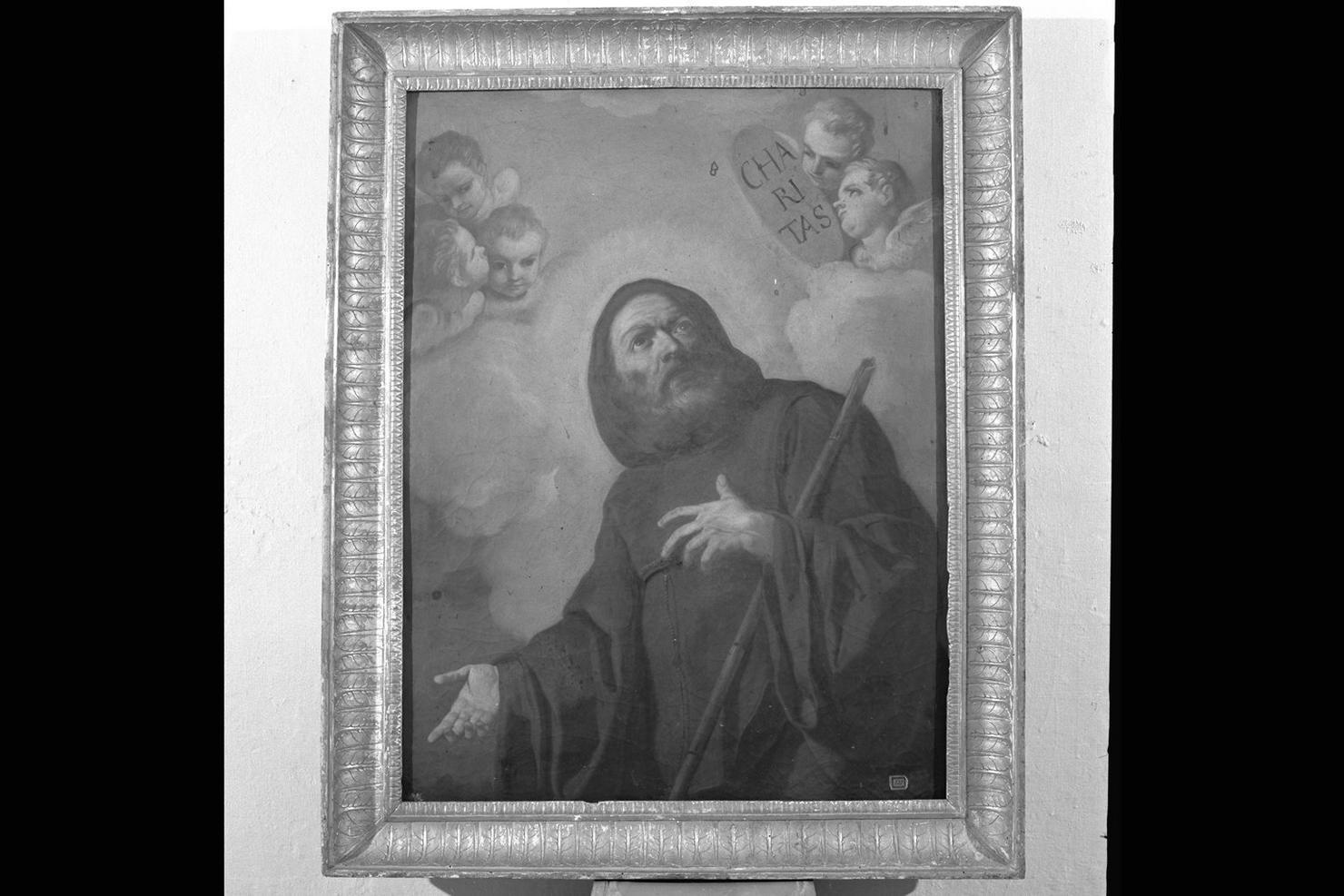 San Francesco di Paola (dipinto) - ambito napoletano (sec. XVIII)
