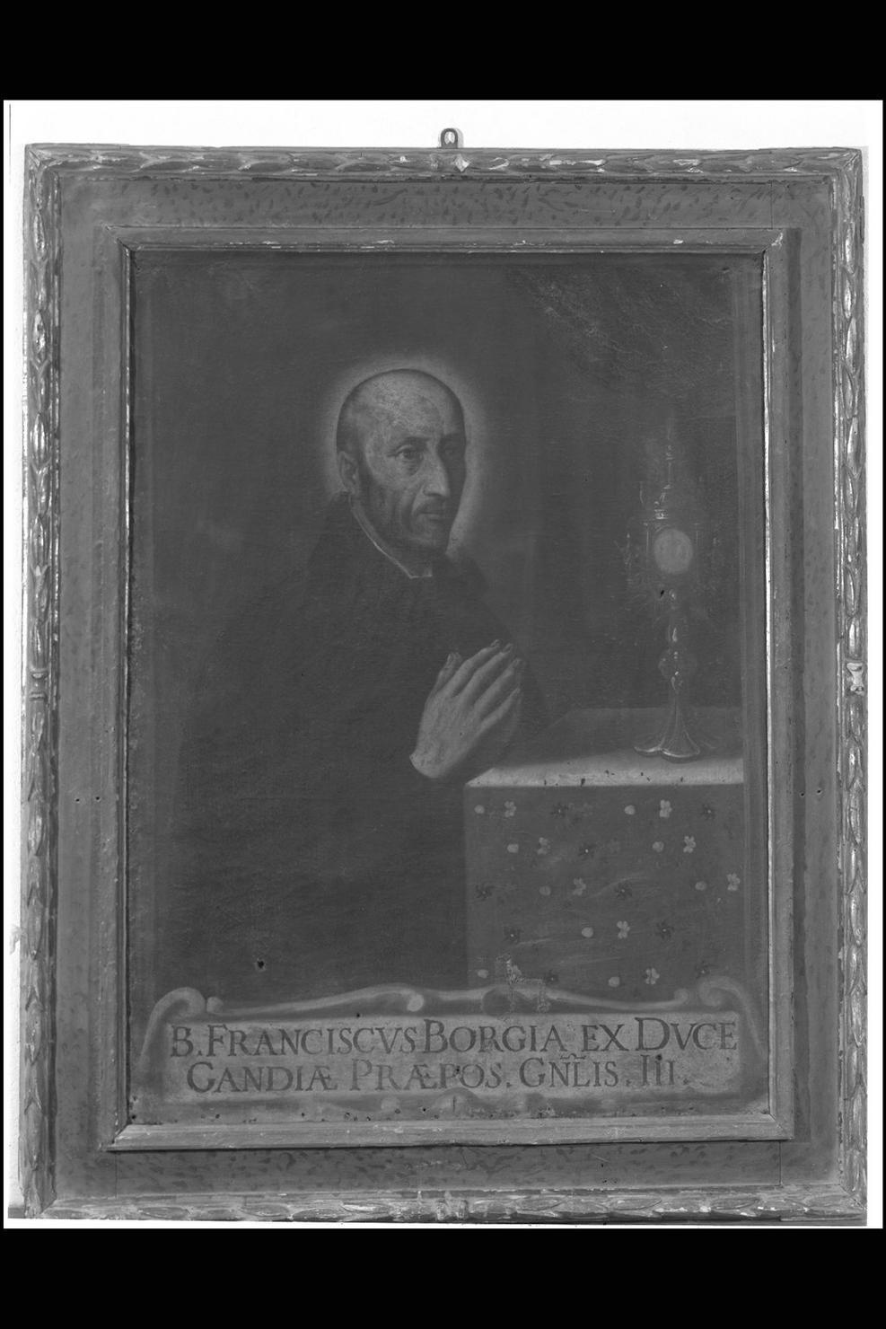 ritratto del Beato Francesco Borgia (dipinto) - ambito Italia centrale (sec. XVII)