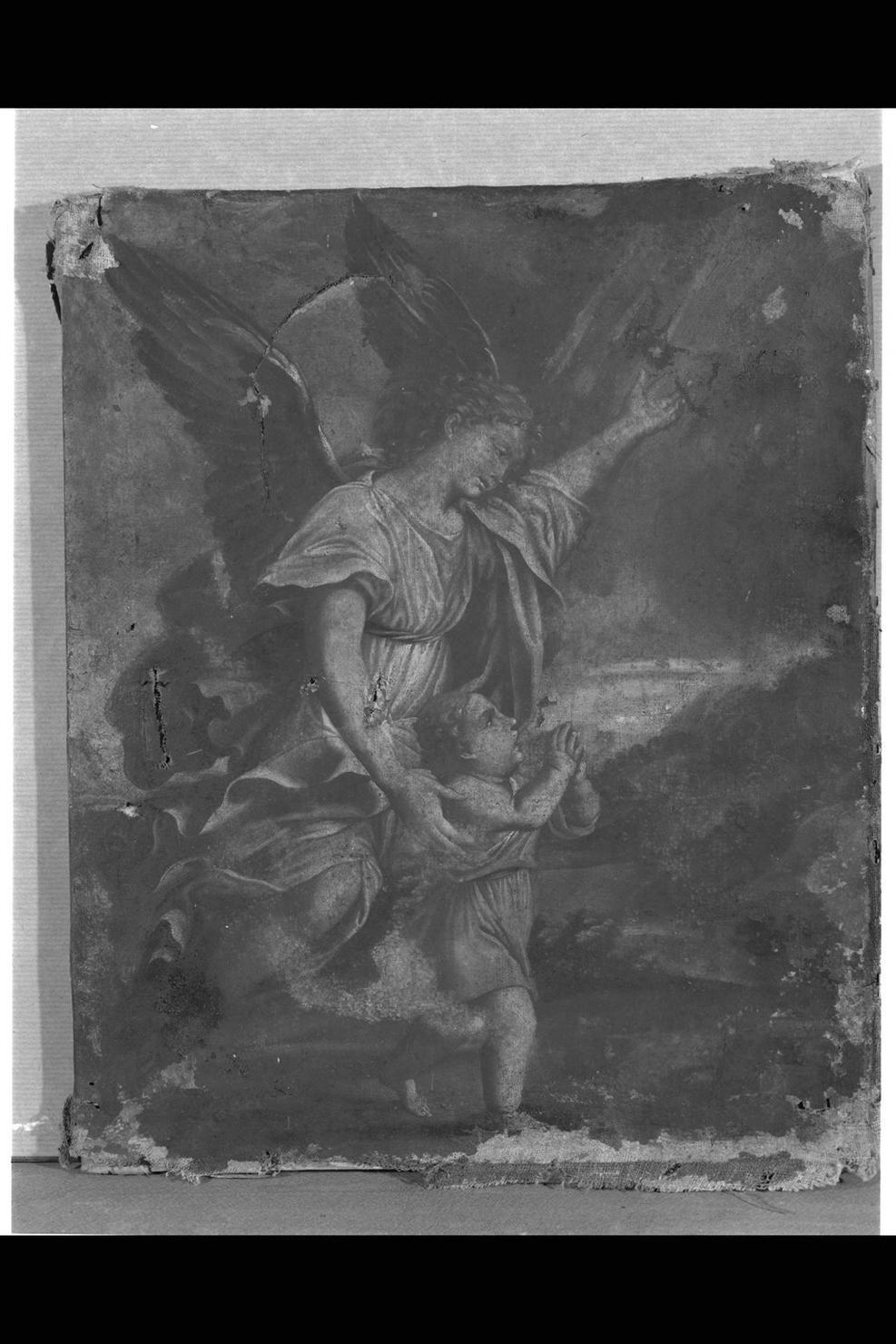 angelo custode (dipinto) - ambito Italia centrale (seconda metà sec. XVIII)