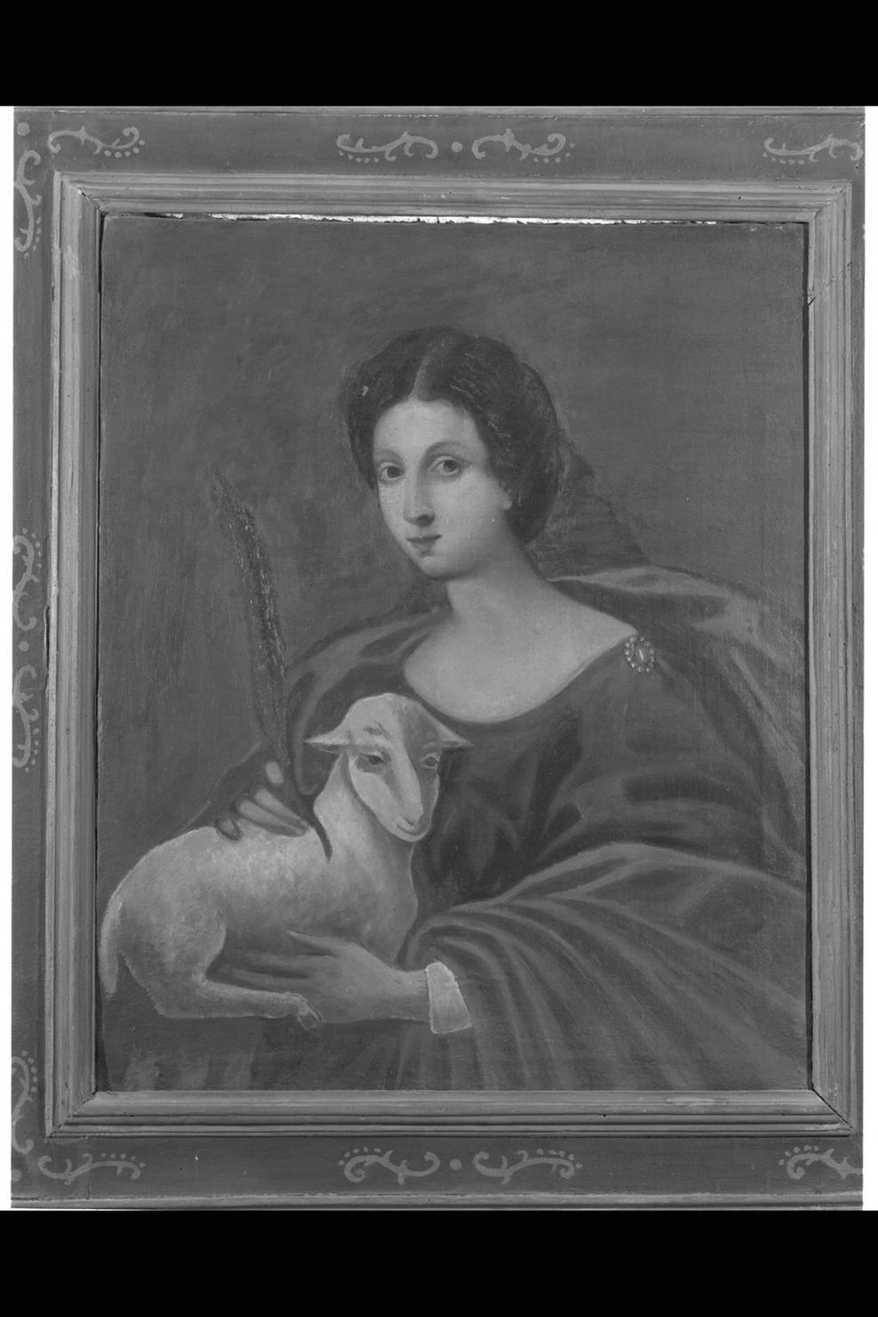 Sant'Agnese (dipinto) - ambito Italia centrale (fine/inizio secc. XVII/ XVIII)
