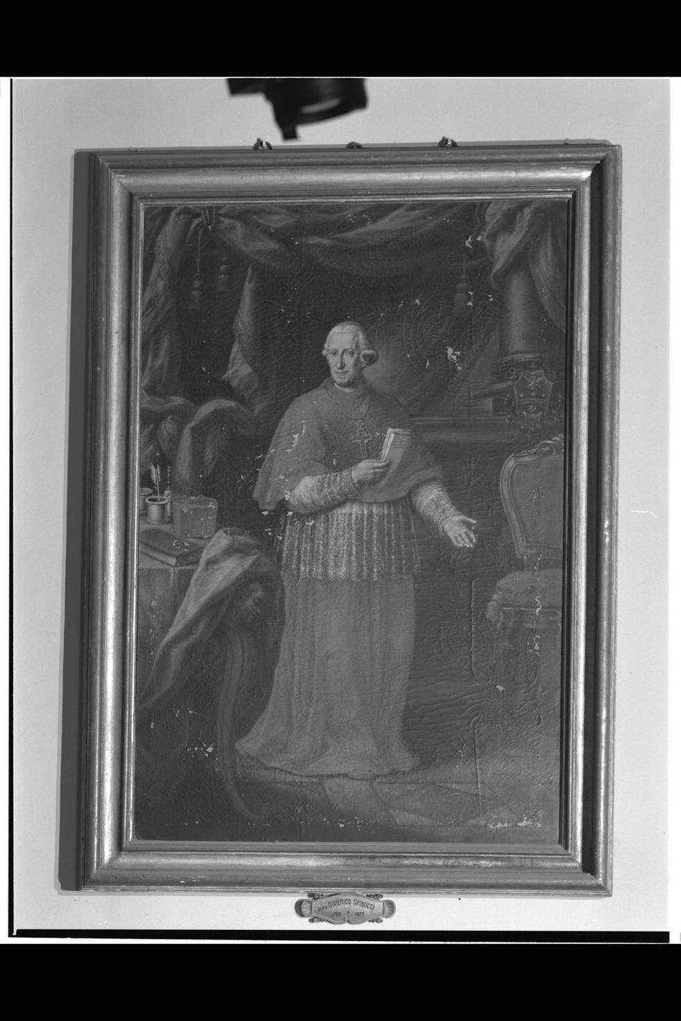 ritratto del cardinale Domenico Spinucci (dipinto) - ambito Italia centrale (sec. XIX)