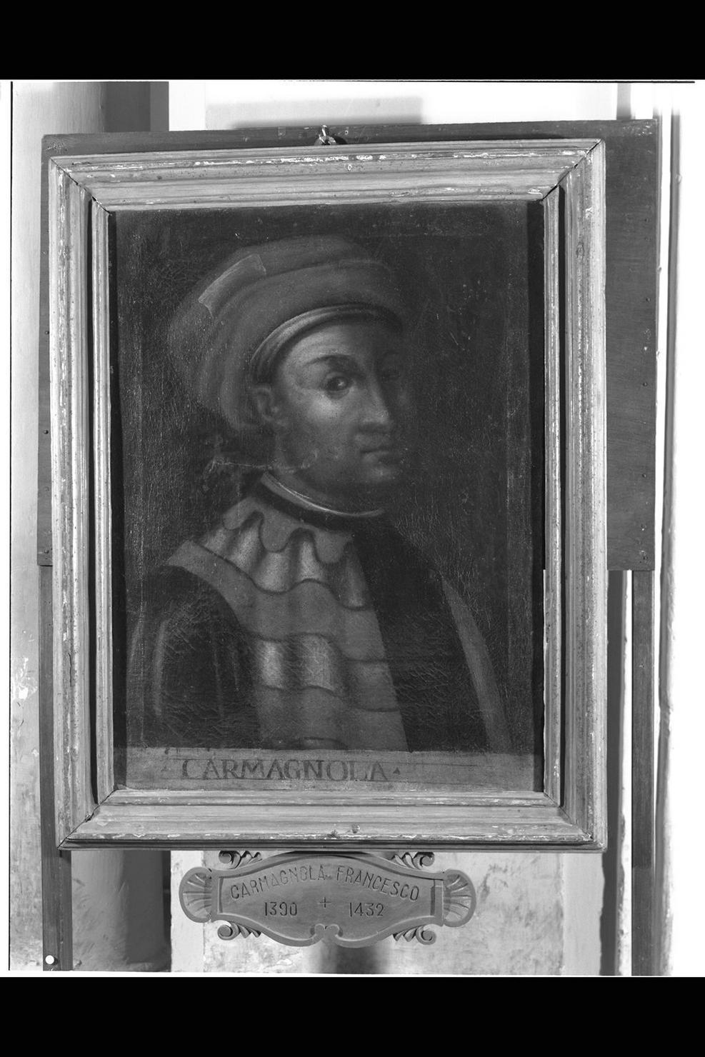 ritratto di Francesco Carmagnola (dipinto) - ambito Italia centrale (sec. XVI)