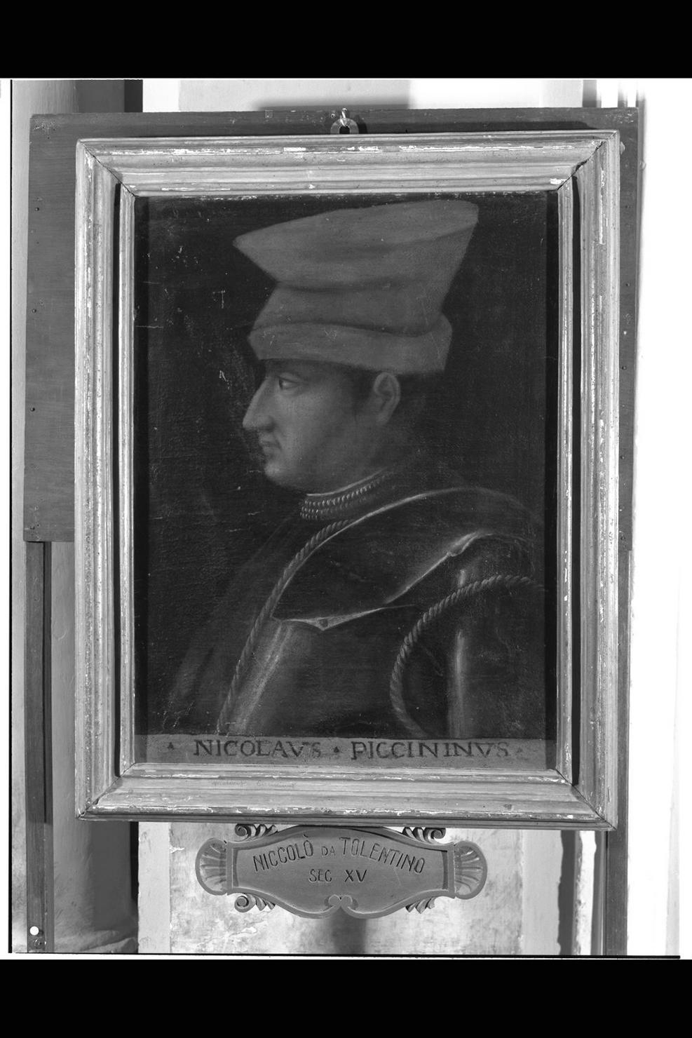 ritratto di Niccolò da Tolentino (dipinto) - ambito Italia centrale (sec. XVI)