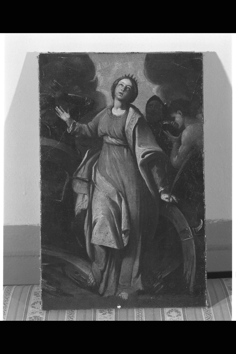 Santa Caterina d'Alessandria (dipinto) - ambito napoletano (sec. XVIII)