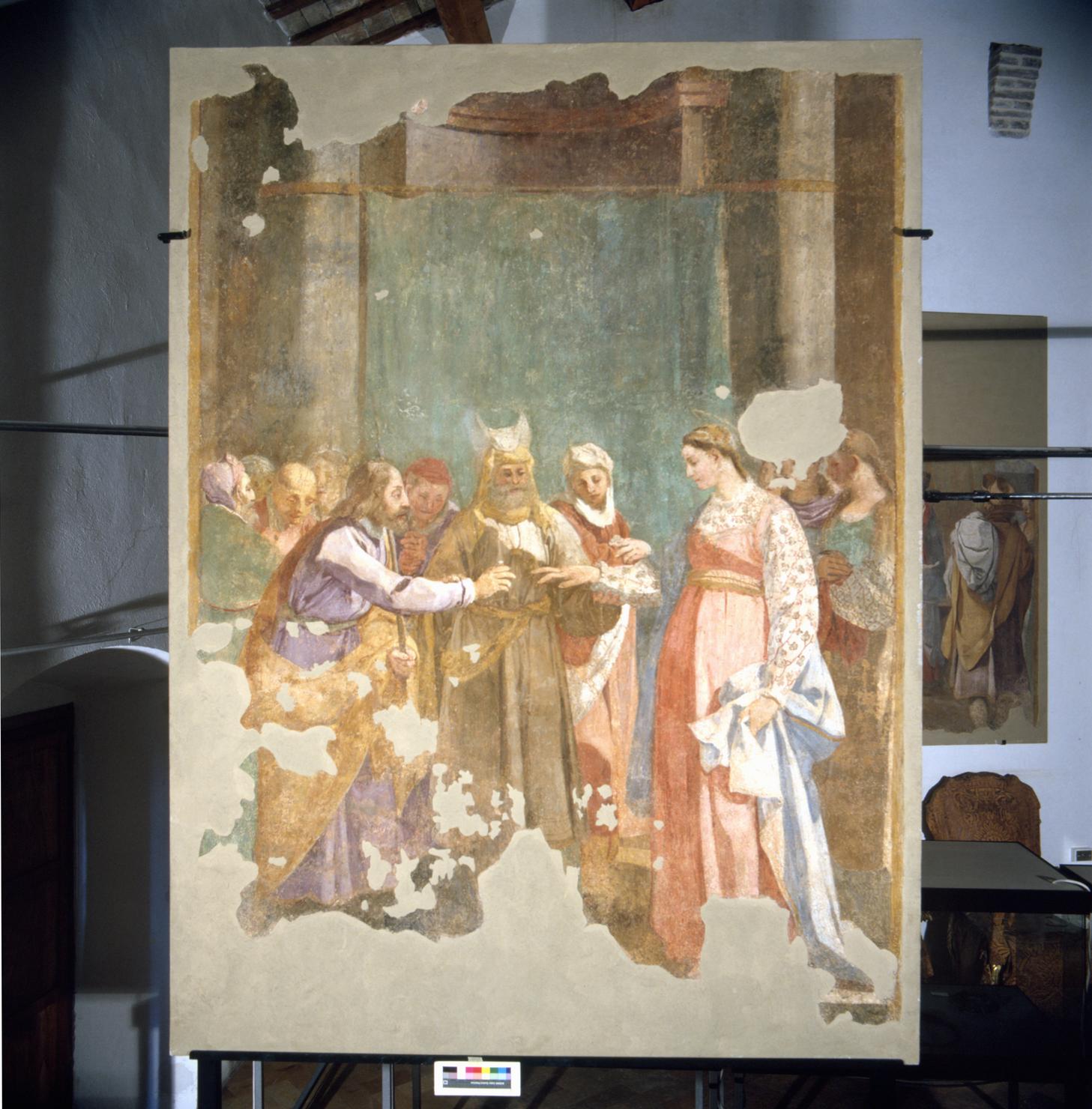 sposalizio di Maria Vergine (dipinto) di Boscoli Andrea (attribuito) (sec. XVII)