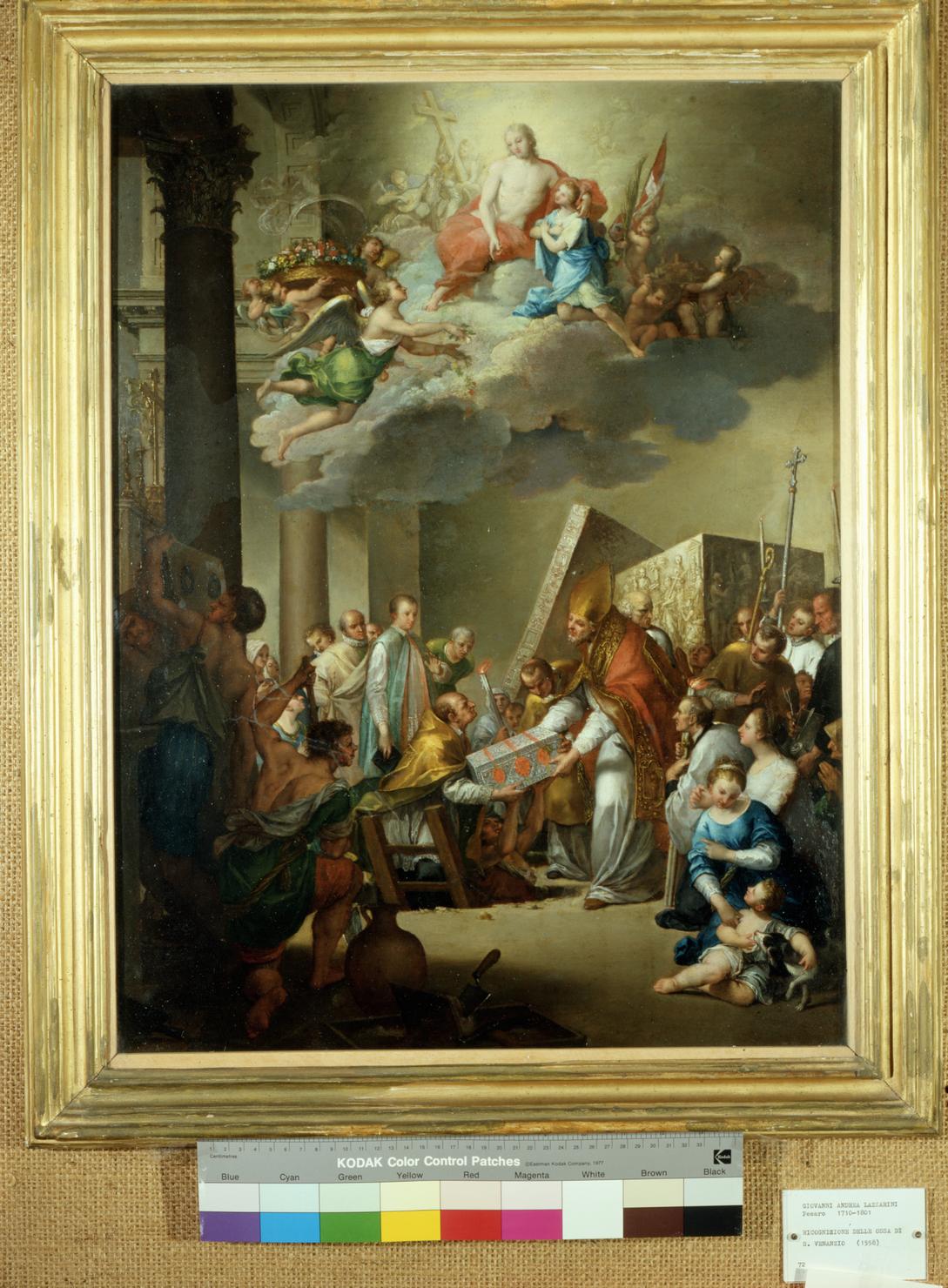 San Venanzio (dipinto) di Lazzarini Giovanni Andrea (sec. XVIII)