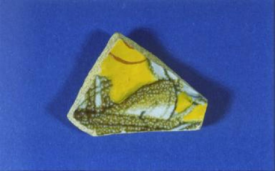ciotola, frammento - bottega di Casteldurante (sec. XVI)