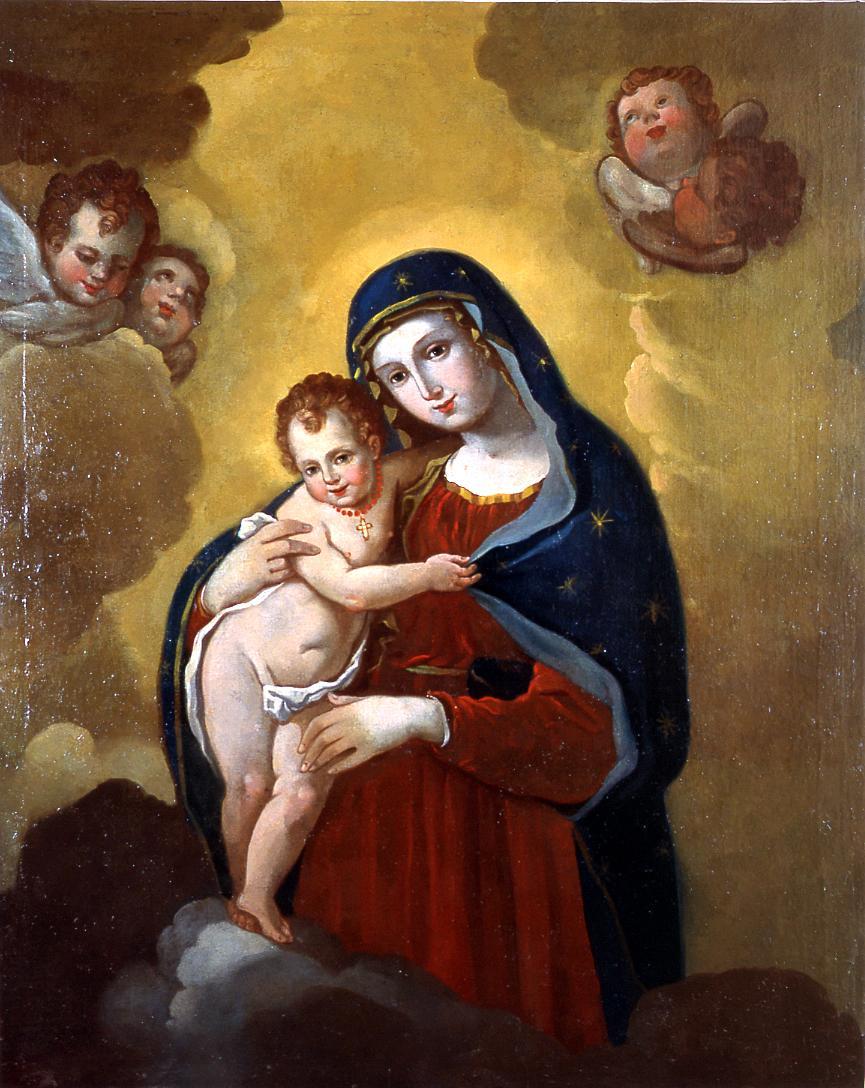 Madonna con Bambino (dipinto) - ambito Italia centrale (seconda metà sec. XVIII)