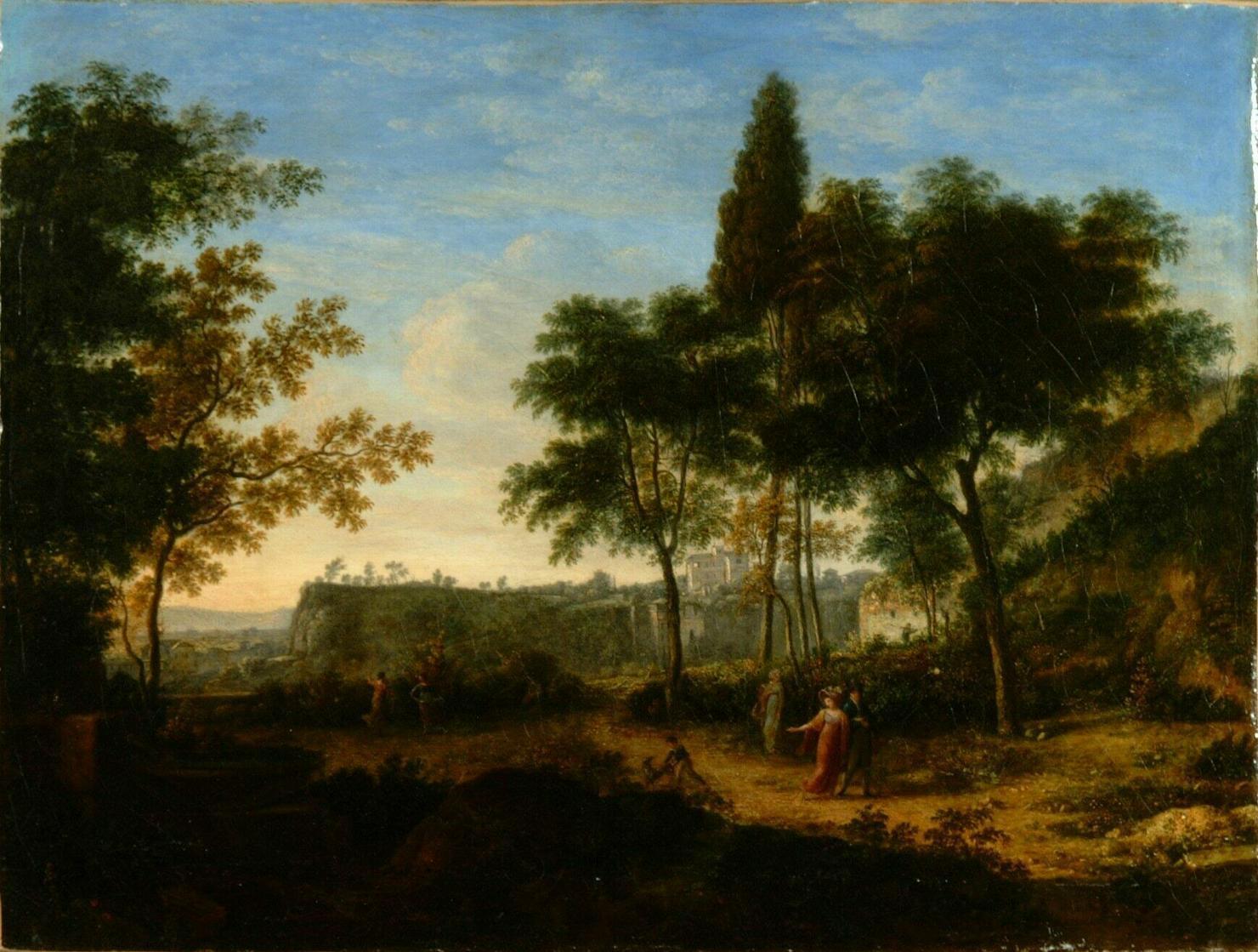 paesaggio (dipinto) di Crome John (sec. XIX)