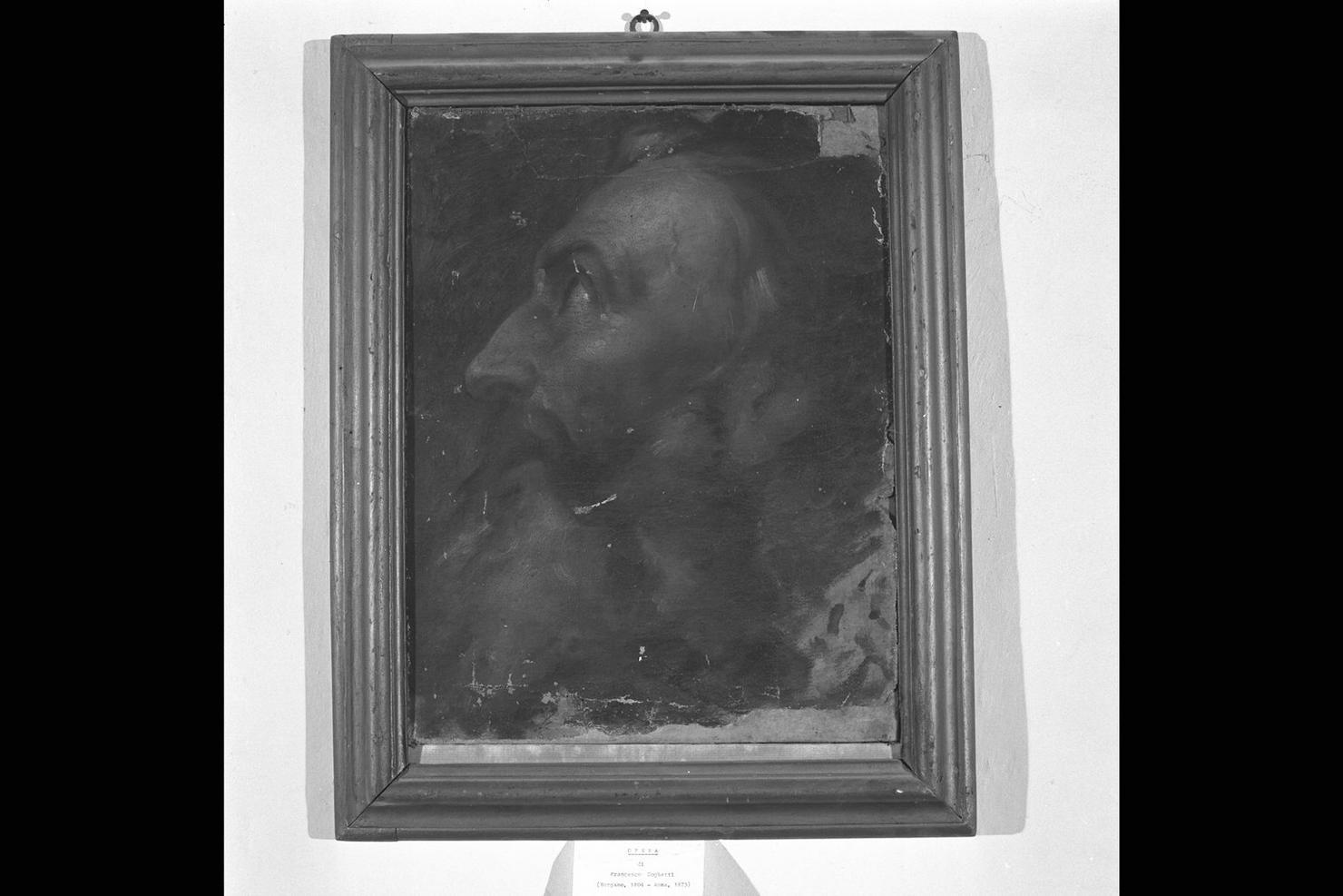 figura maschile (dipinto) di Coghetti Francesco (sec. XIX)