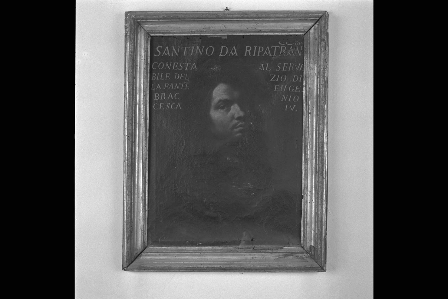 ritratto di Santino da Ripatransone (dipinto) - ambito marchigiano (sec. XVIII)