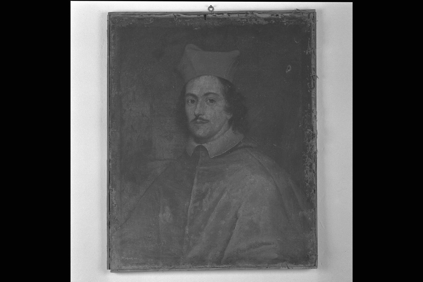 ritratto di cardinale (dipinto) - ambito marchigiano (seconda metà sec. XVIII)