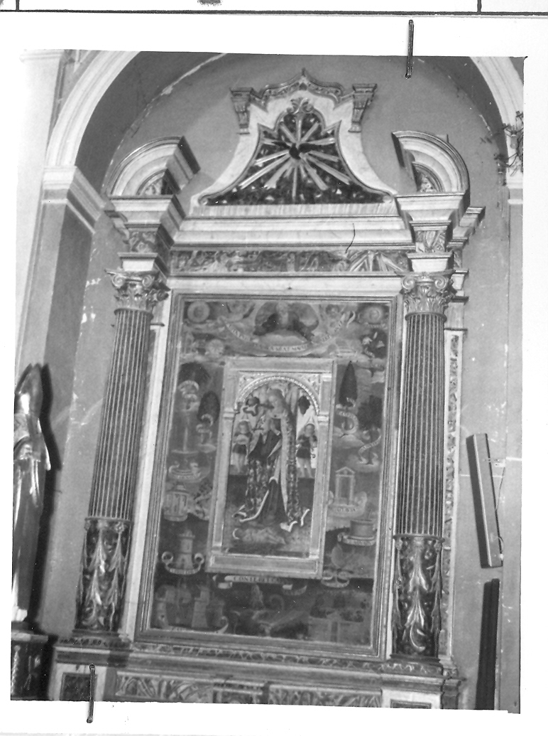 altare - a edicola - bottega marchigiana (sec. XVIII)