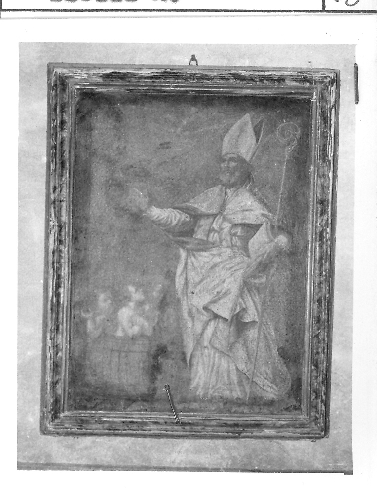 Santo vescovo (dipinto) di Liozzi Antonio (sec. XVIII)