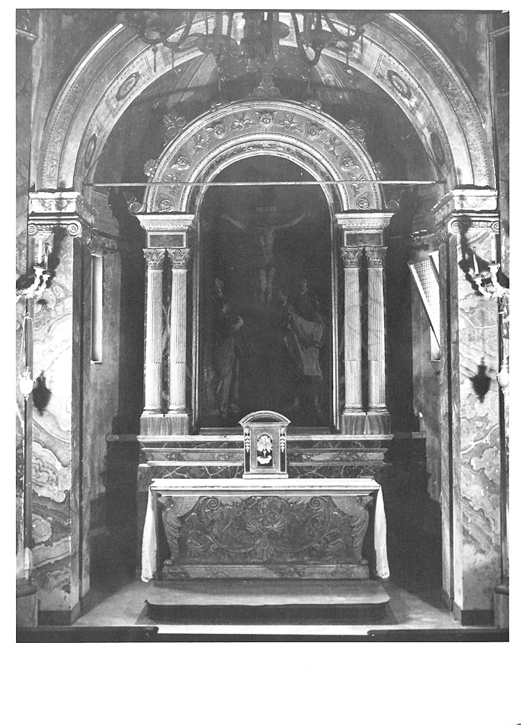 altare di Carducci Giovan Battista (attribuito), Morelli Sante (sec. XIX)