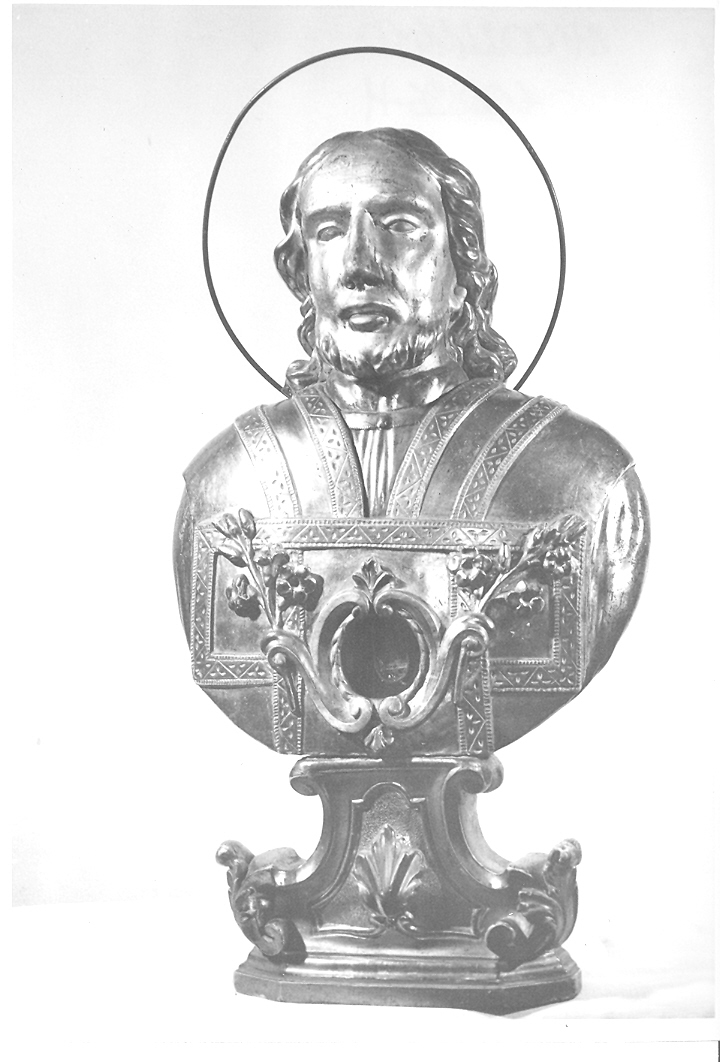 Sant'Eusebio (reliquiario - a busto) - bottega marchigiana (sec. XVIII)