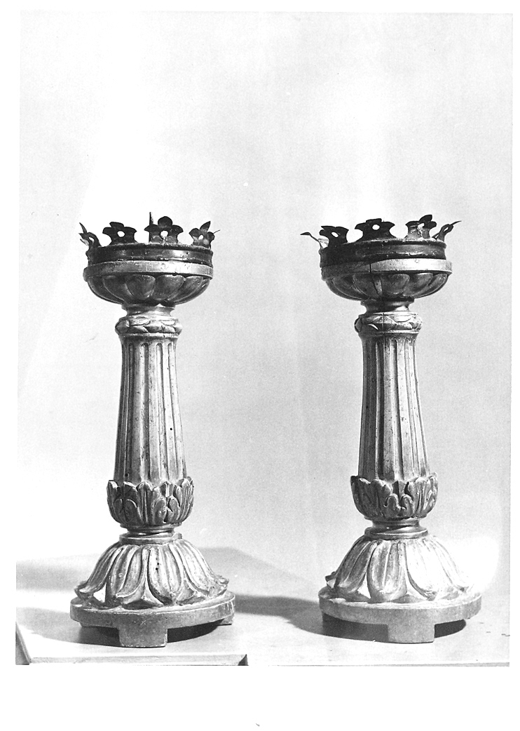 candeliere, serie di Zacchiroli Benedetto (sec. XIX)