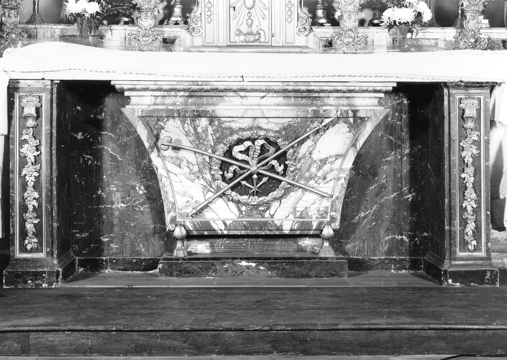 altare - bottega italiana (prima metà sec. XIX)