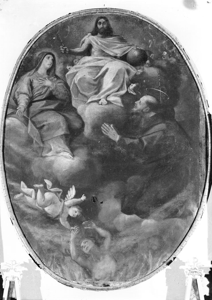 visione di San Francesco d'Assisi (dipinto) - ambito italiano (prima metà sec. XIX)
