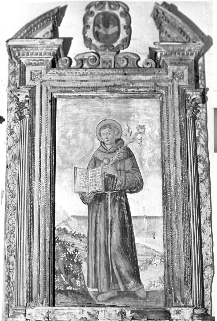 Sant'Antonio da Padova (dipinto) - ambito marchigiano (fine/inizio secc. XVII/ XVIII)