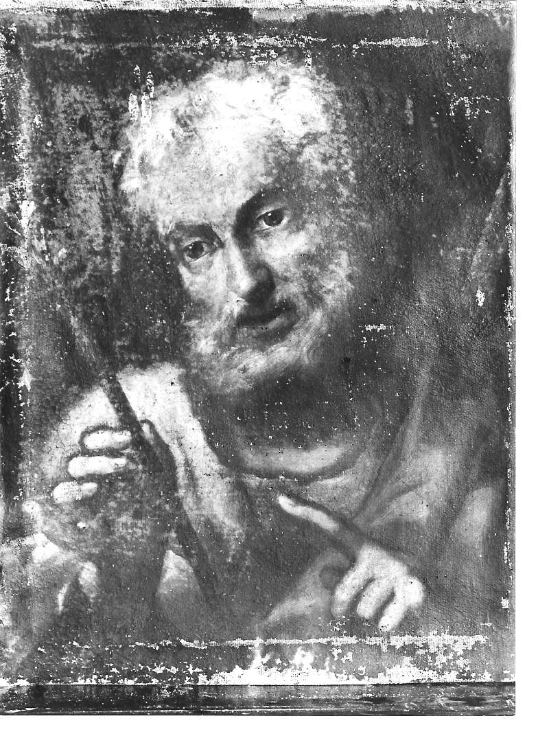 testa di evangelista (dipinto) - ambito marchigiano (sec. XVII)