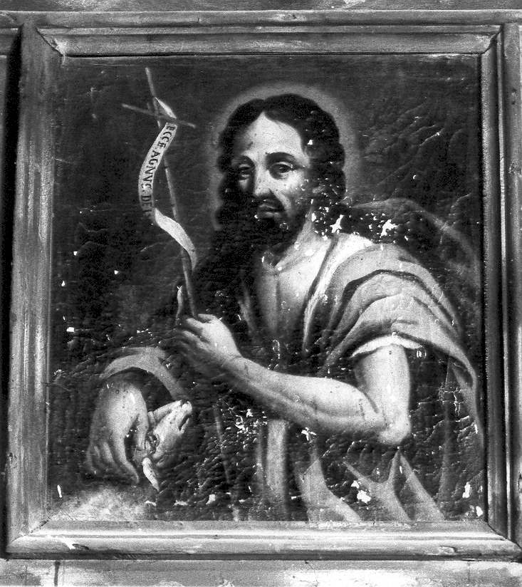 San Giovanni Battista con l'agnello (dipinto) - ambito marchigiano (sec. XVII)