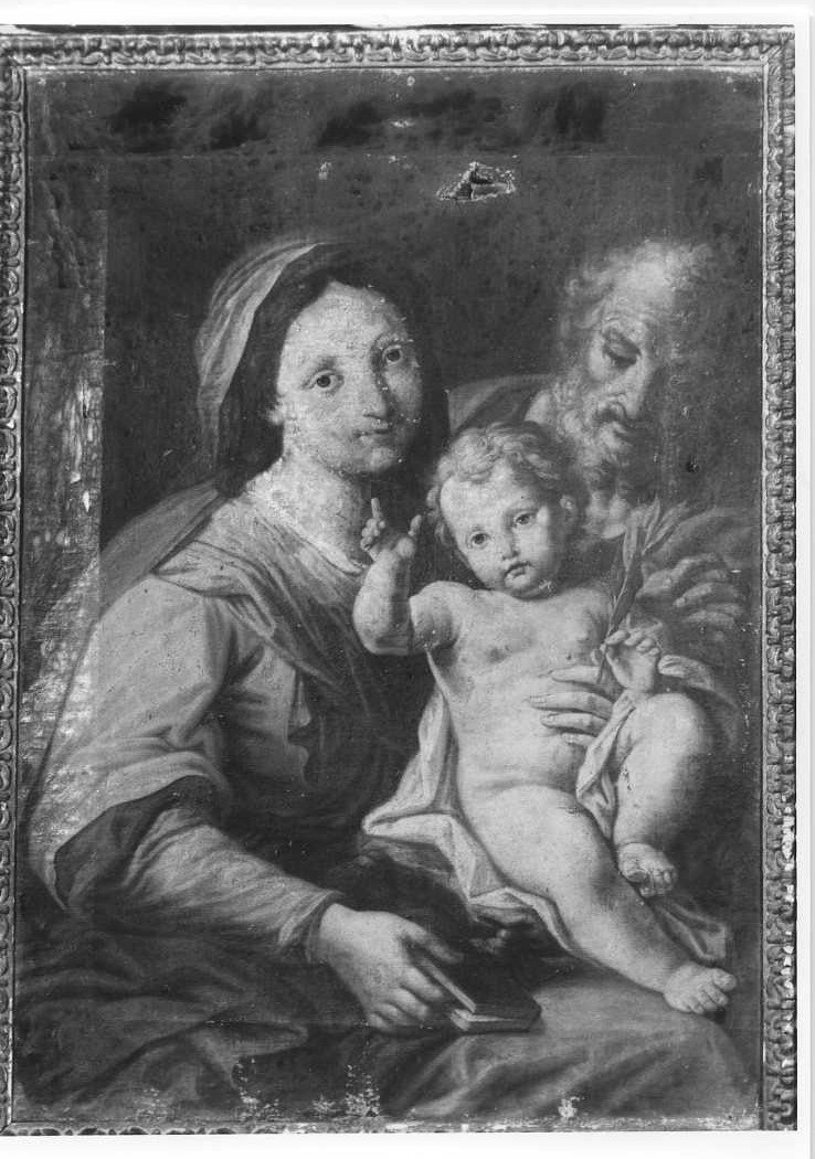 Madonna della Pace, Sacra Famiglia (dipinto) di Gualtieri Achille (attribuito) (sec. XVIII)