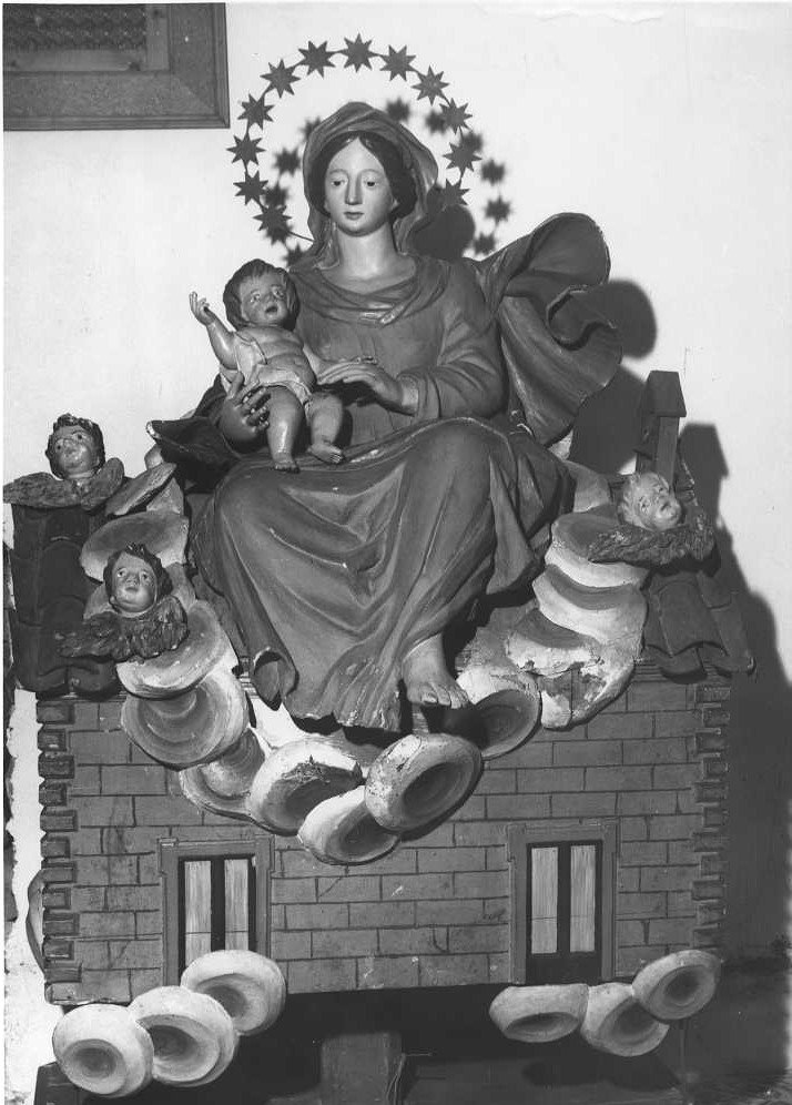Madonna di Loreto (scultura) - bottega marchigiana (fine sec. XVII, sec. XIX)
