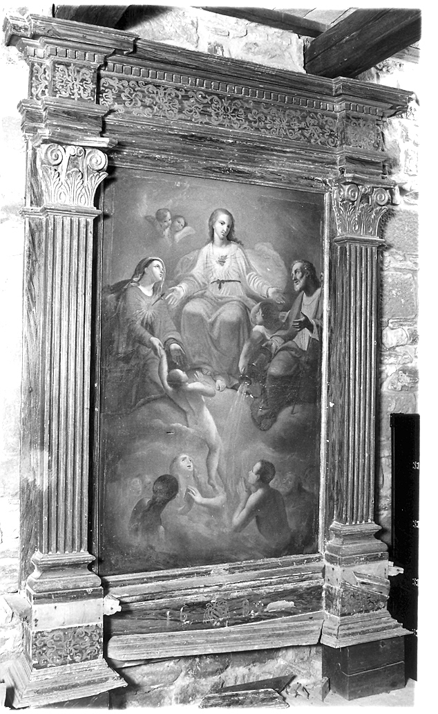 Sacra Famiglia (dipinto) - ambito Italia centrale (metà sec. XVIII)