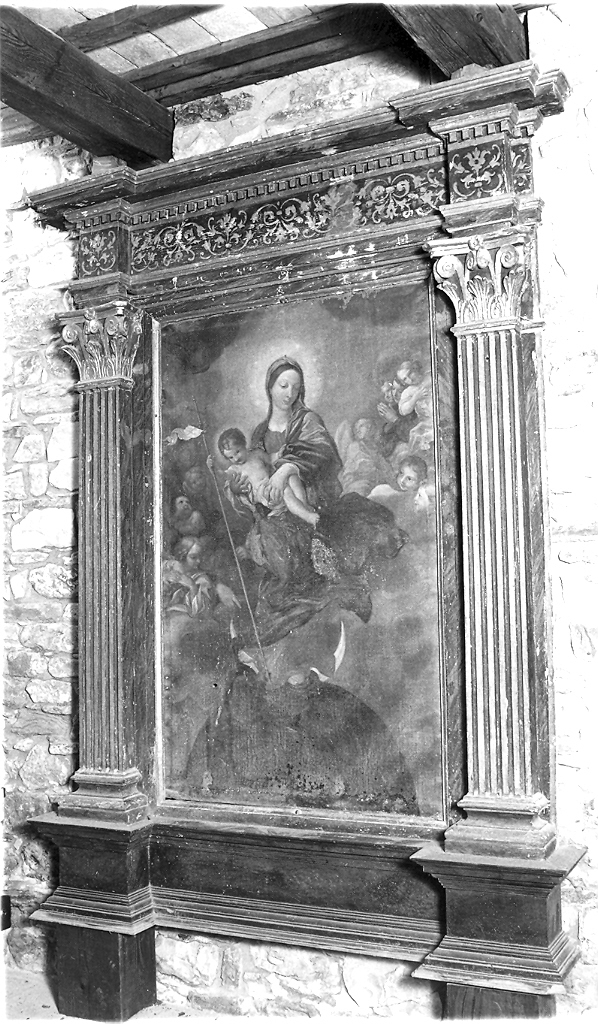 Madonna con Bambino (dipinto) - ambito Italia centrale (prima metà sec. XVIII)