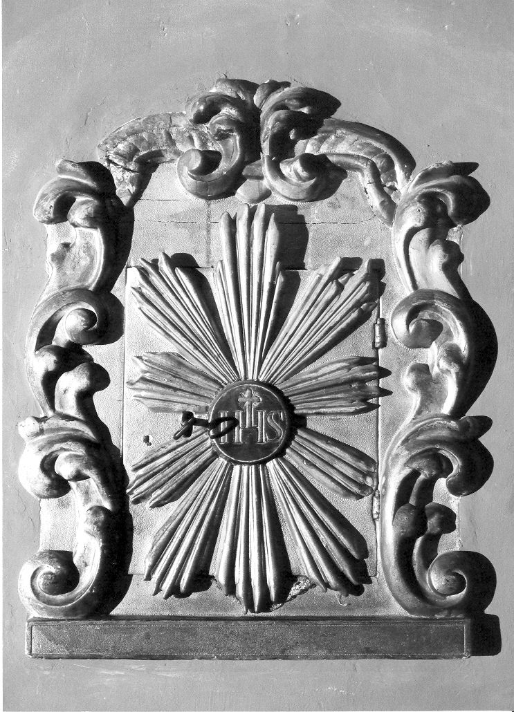 tabernacolo murale - bottega marchigiana (sec. XVII)