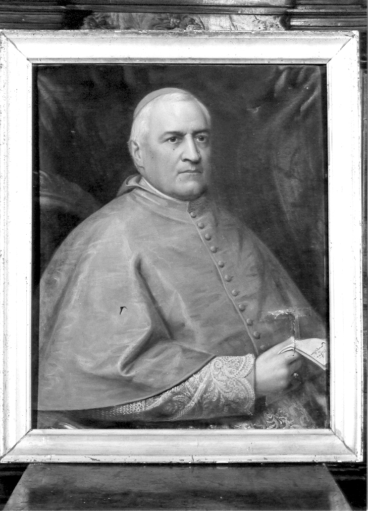 ritratto del cardinale Lorenzo Nina (dipinto) - ambito marchigiano (fine sec. XIX)