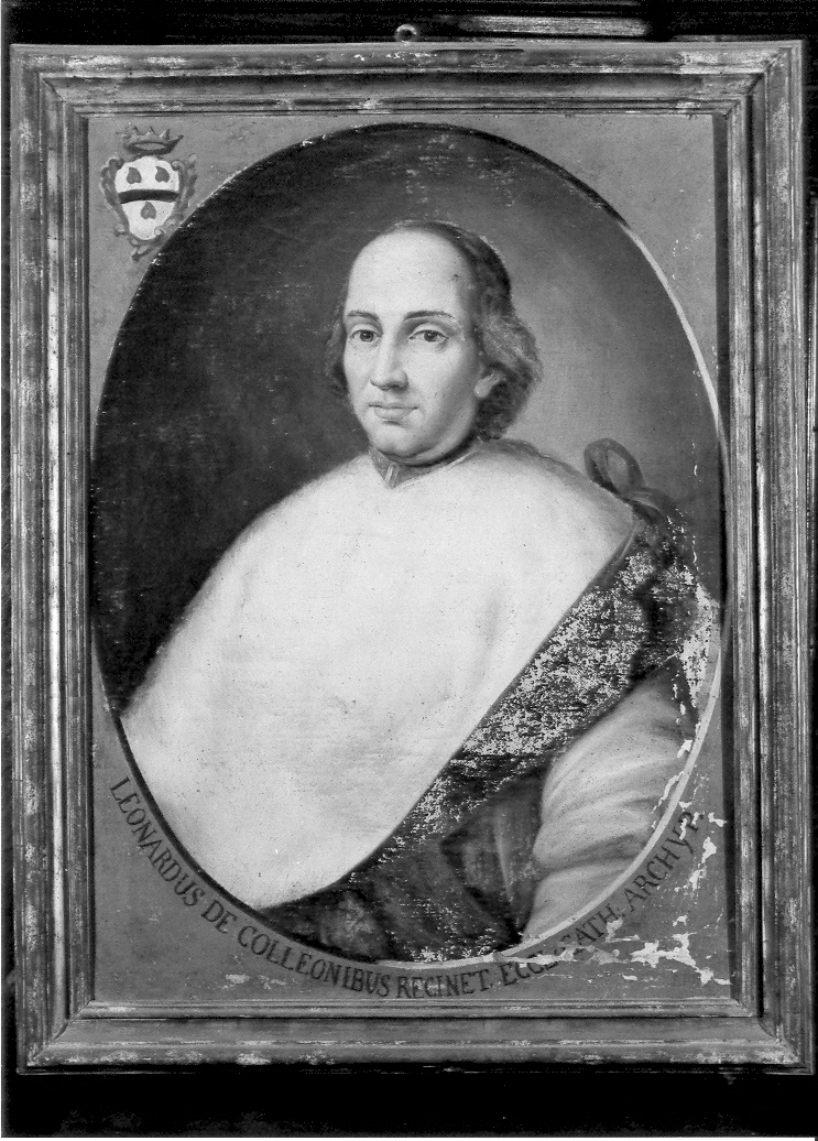 ritratto dell'arciprete Leonardo Colleoni (dipinto) - ambito marchigiano (prima metà sec. XIX)