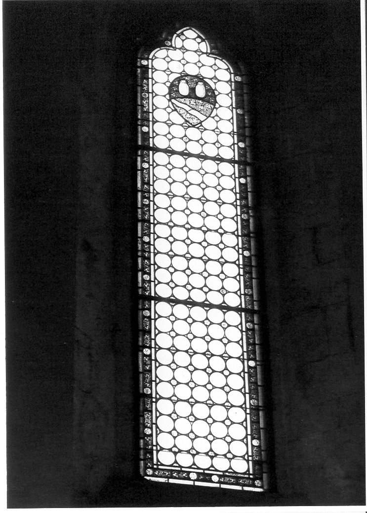 stemma gentilizio (vetrata, elemento d'insieme) di Mossmeyer Francesco (sec. XX)